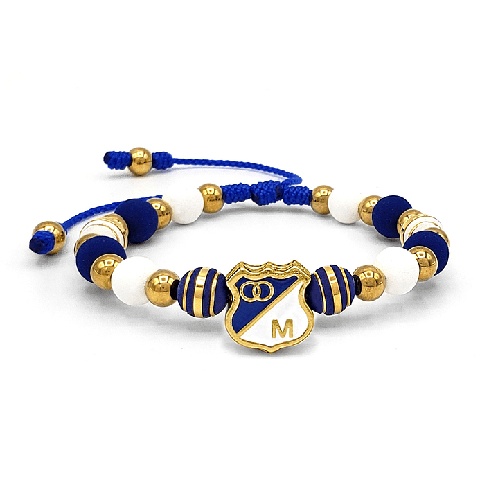 Pulsera de Millonarios Acero + Neopreno